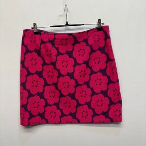 Boden British Tweed by Moon Mini A-Line Skirt US 10R UK 14R Wool Floral D066 -5